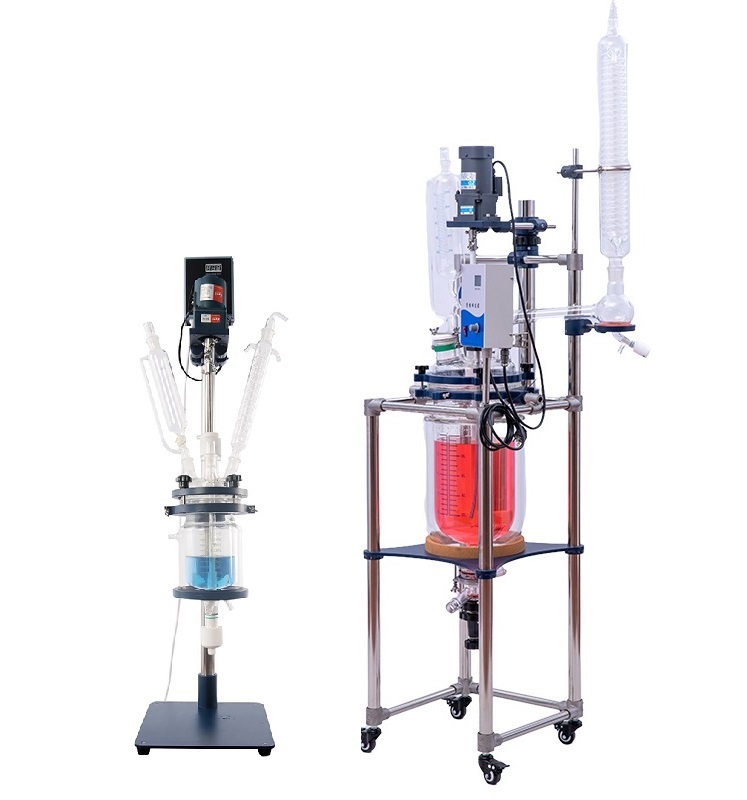 1-200L Jacketed Glass Reactor