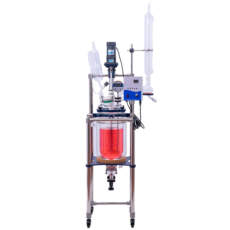 10L Jacketed Glass Reactor