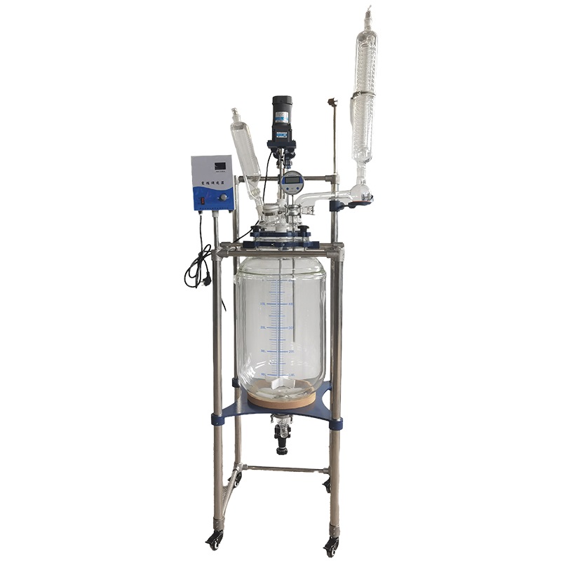 50L Jacketed Glass Reactor