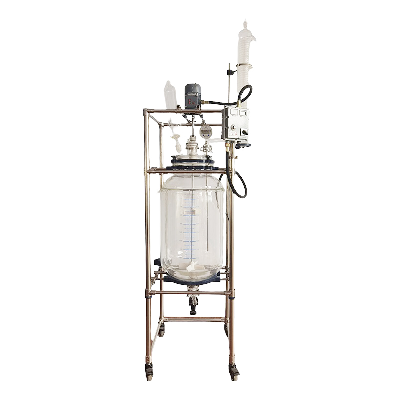 100L Jacketed Glass Reactor