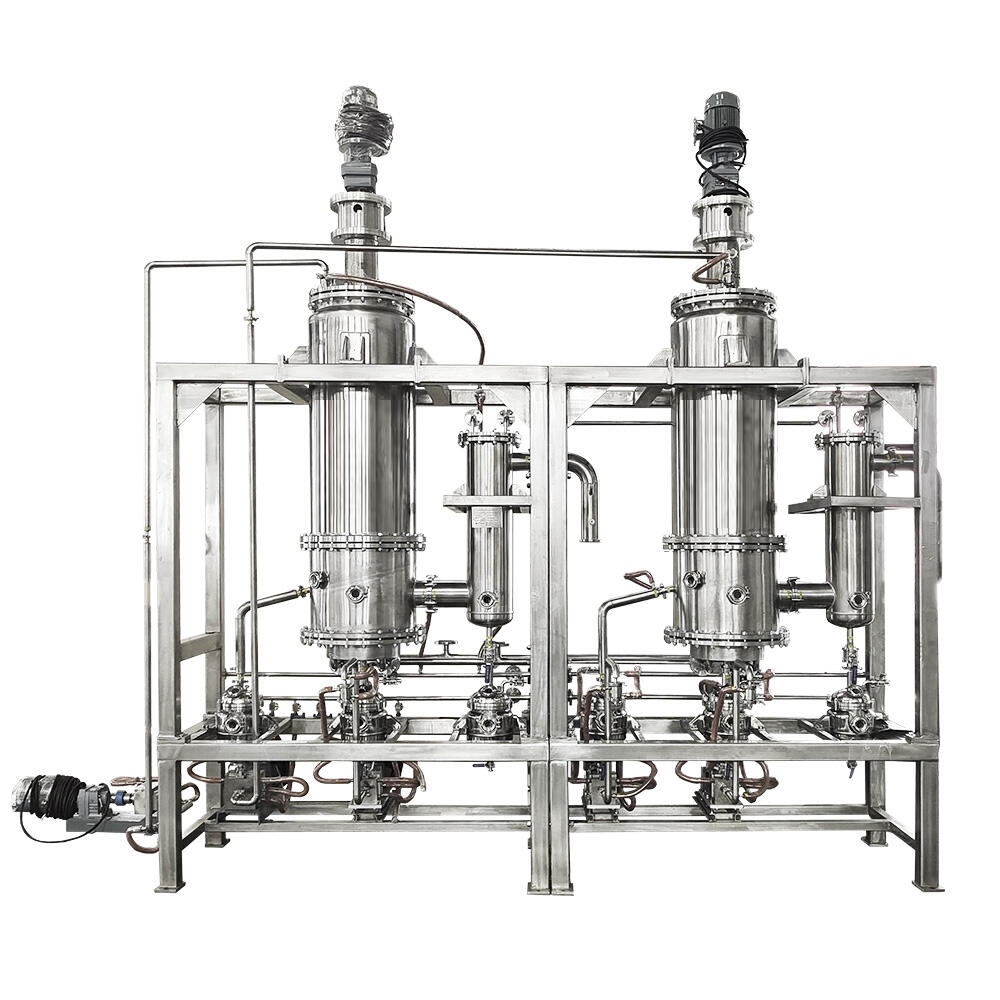 Stainless Steel Molecular Distillation Evaporated area: 2㎡ Treatment capacity: 40~200L/h